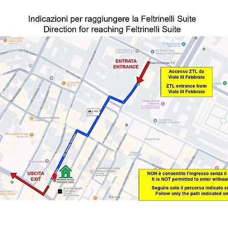 Feltrinelli Suite Модена Екстериор снимка